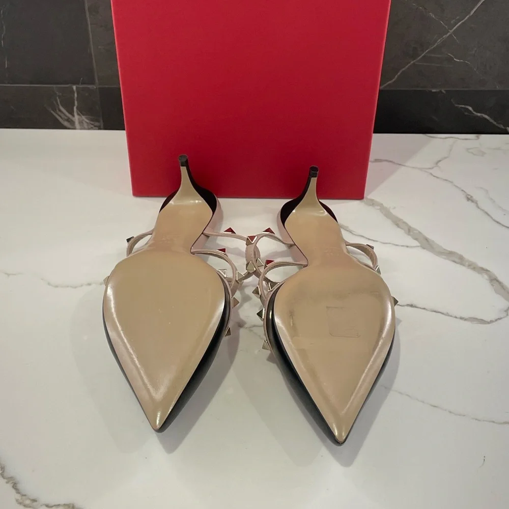 Valentino Rockstud Mules - Picture 7 of 8
